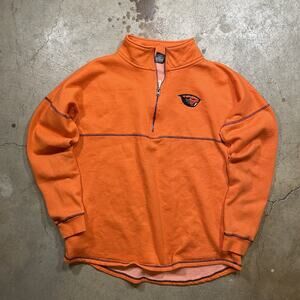 Men's Colosseum Black Oregon State Beavers Tortugas Logo Quarter-Zip Jacket XL